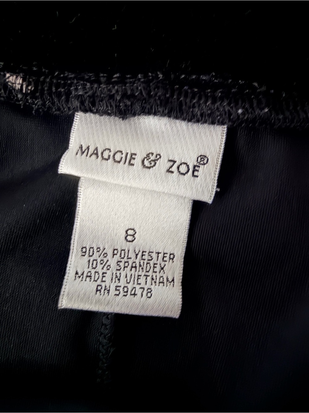 Maggie & Zoe Black Maxi Skirt - Picture 3 of 3